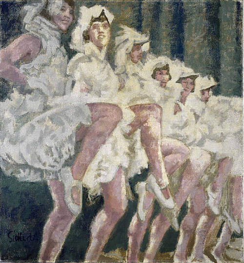 High-Steppers (1938). Walter Richard Sickert (British, 1860-1942). Oil on canvas. National Gall