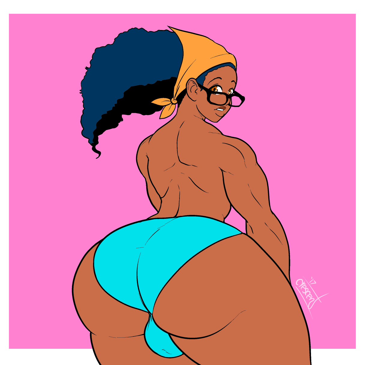 theselfsufficientcrescent:Drew some arro butt.