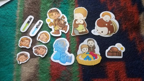 More Stickers Available!The sticker sets sold out very quickly, but our merch mod still had some lef