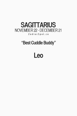 zodiacspot:  Which sign is your best cuddle