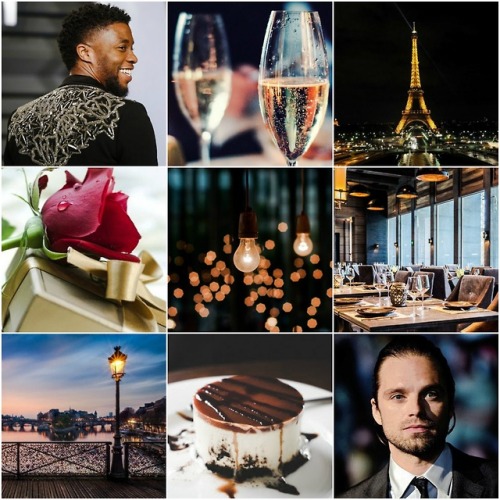 gogentledarknight: T’Challa & Bucky’s Date Night