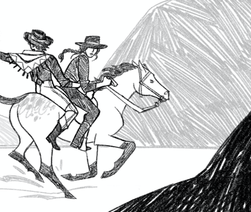 playing red dead got me on a western kick and the next logical progression was to draw my and @devmu