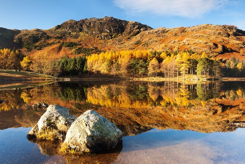 awkwardsituationist:  autumn reflections by david clapp in england’s lake district