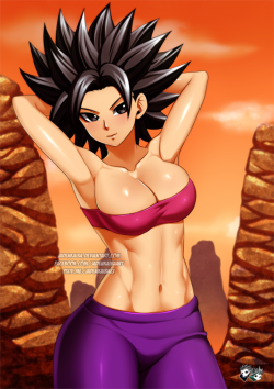 jadenkaiba:   “Teach me how to turn Super Saiyan Blue~!”  Caulifla from Dragonball Super  ENJOY :) ————————————————————————————————- Hai sai !! Jaden Kaiba are 2 persons (in fact Twins)