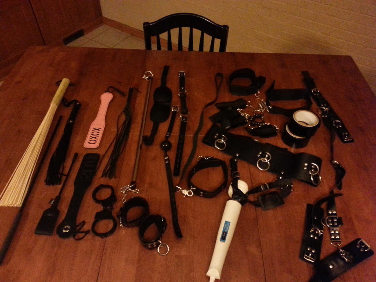 maturelesbian:  What a great toy collection!! ♥