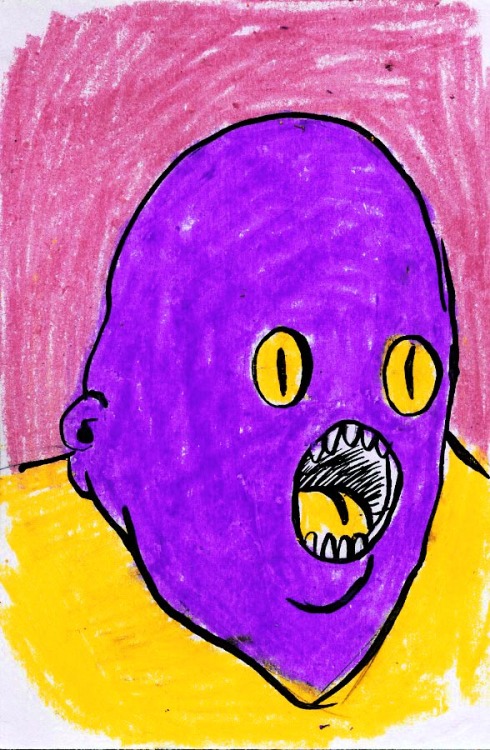 yungkenneth:  notalkingplz:Crayon Creeps  I love