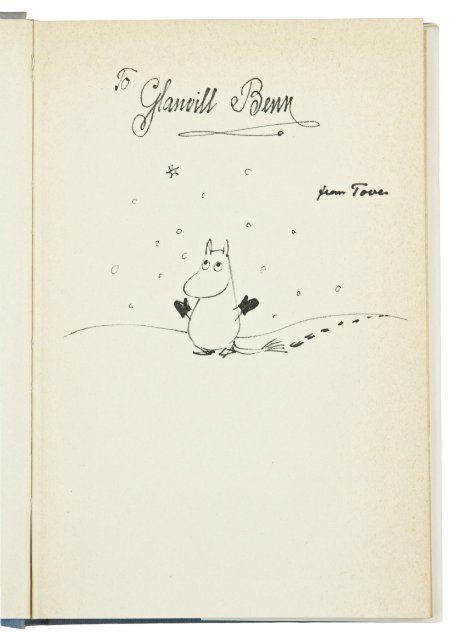 marsmombestmom:A bunch of books signed by Tove Jansson. She was very dedicated to her fans and would