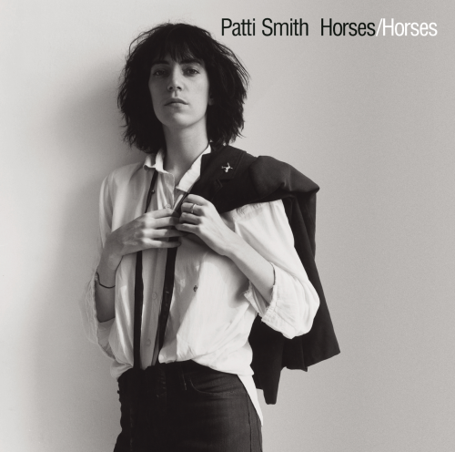 Patti Smith ‘Horses’, Arista, 1975. Photograph by Robert Mapplethorpe.