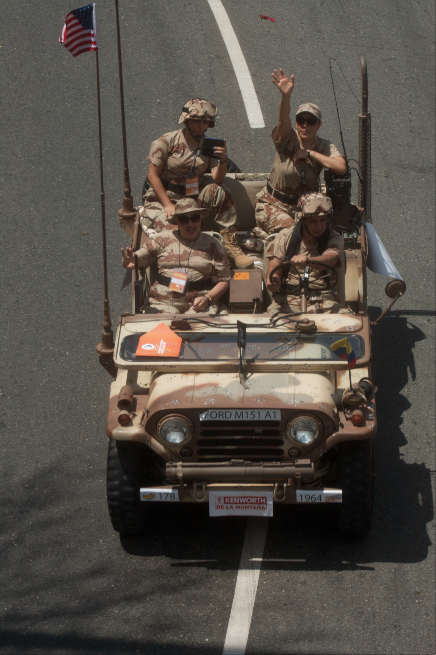 FORD M151 A1 Military Jeep, Medellin Car Parade, Medellin, Colombia