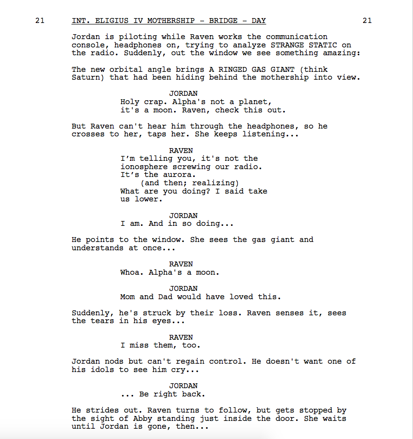 From Script to Screen: 601 “Sanctum” Scene 2and second we have the amazing Paige Turco, Lindsey Morgan and Shannon Kook!