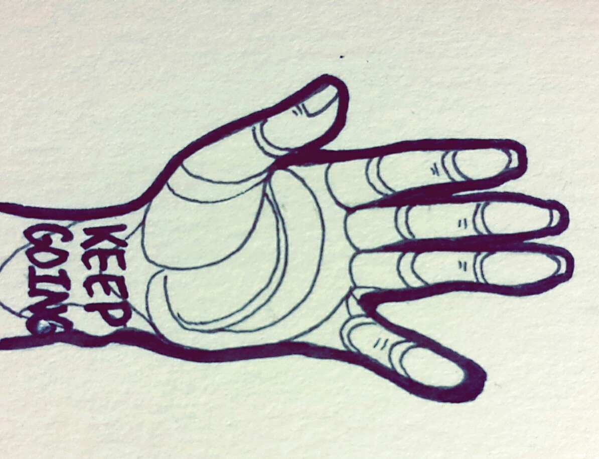 jaydrawsart:  Depression lingers and i’ll keep fighting
