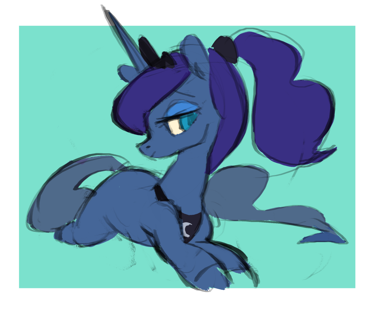 lunadoodle:  RaDraws Small luna doodle Commissions are open! Help me go visit Dark