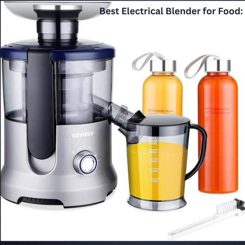 Best Electrical Blender For Food: A Comprehensive Guide