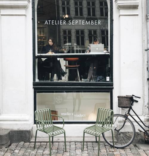 the most photogenic and loveliest cafe in the woooorld(at Atelier September, Gothersgade, København 