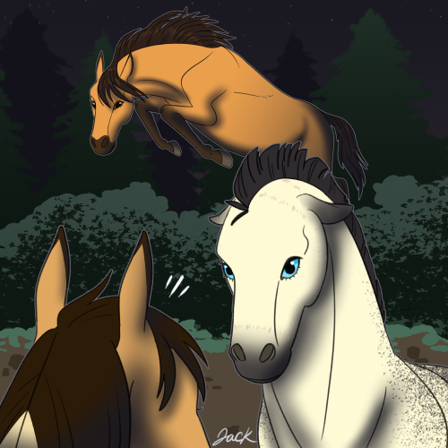 Runaway meets Wild Mare…and her FatherRead below for more context Ash Meets Comet | Part 2 | 