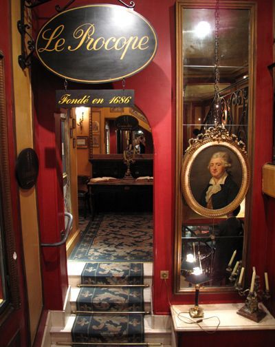 ollebosse:  Le Procope - The oldest cafe in Paris, 1686   Let’s have breakfast