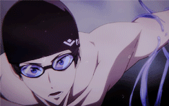 tobioskageyama:  Gif request meme: Free! + most heartbreaking scene ↳ requested by anonymous