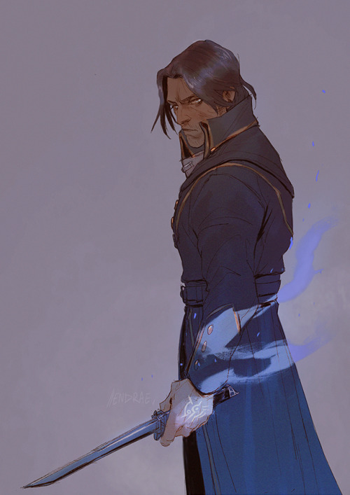 endrae:Drew Corvo to celebrate the new Dishonored tabletop game! 