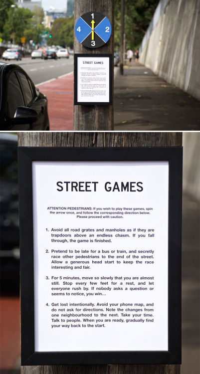 briedoof:escapekit:Witty Street ArtSydney-based street artist Michael Pederson’s creates quirk