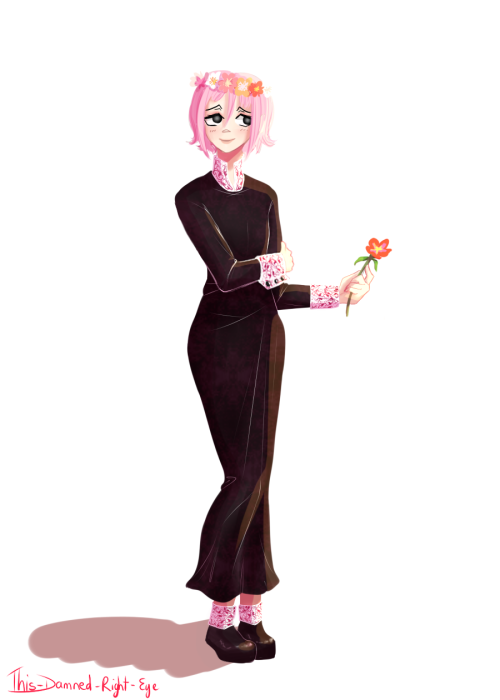 this-damned-right-eye: Soul Eater AU in which Crona is happy and likes giving everybody flower crown