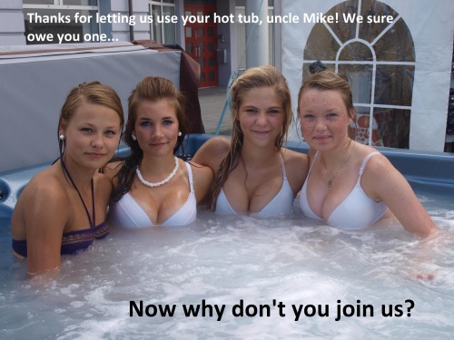 [U/N] Hot tub. porn pictures