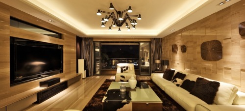 A residence in China #InteriorDesign by architect 吴智锋. http://bit.ly/1LDs1YU #ChineseArchitecture #i