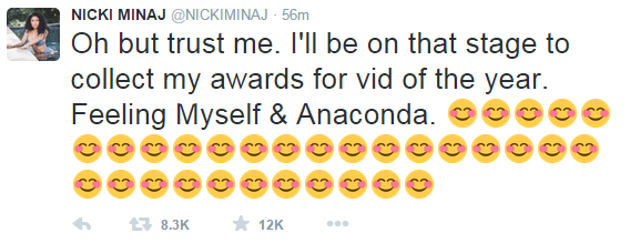 rabbitglitter:  Nicki Minaj tweets about racism/ sizeism in regards to her videos
