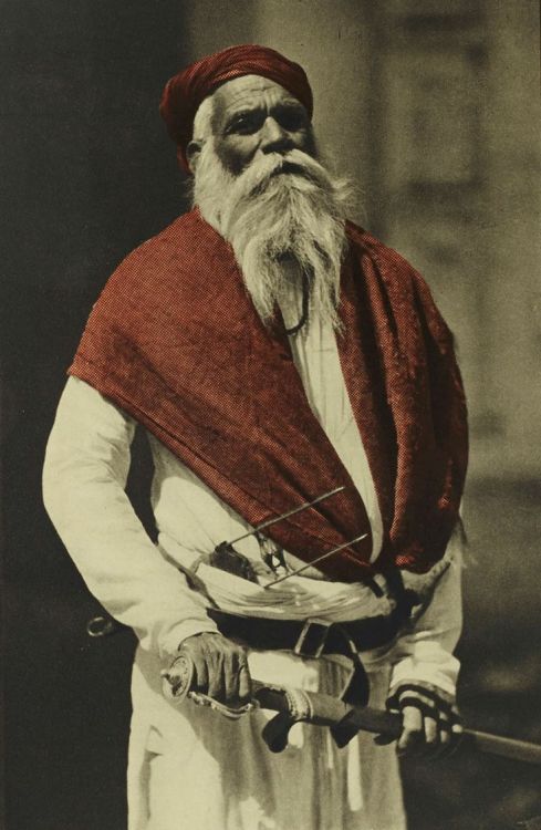 A Rajput warrior, India, 19th century.