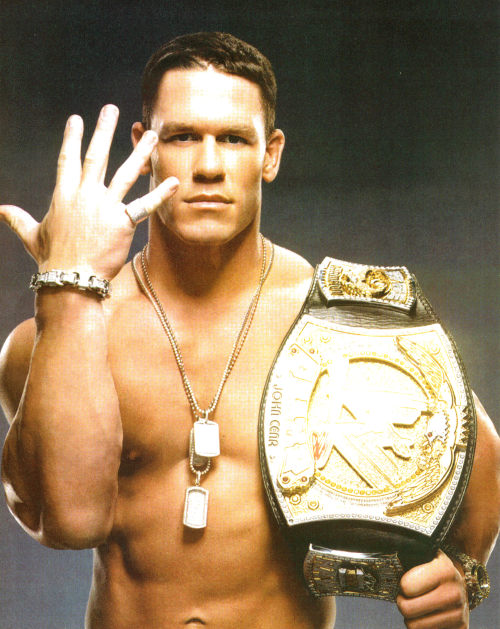 fishbulbsuplex:  WWE Heavyweight Champion John Cena