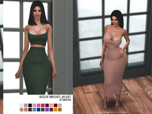 helgatisha:  [helgatisha] Recolor Simpliciaty_MylaSet Download - simfileshare Mesh by @simpliciaty-c