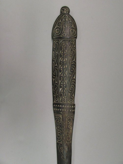 bm-pacific: Lime Spatula (Kena), Brooklyn Museum: Arts of the Pacific IslandsSize: 2 11/16 x 28 3/8 