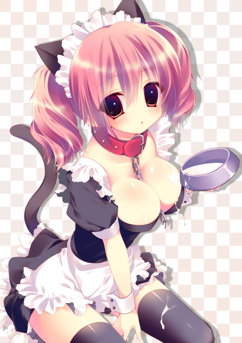 h-ecchi-me:  princess—perversion:  ~mewls at you softly, holding my milk in my hand as i stare at your cock, milk spilling down my dress and onto my thighs~ mew? :”o <3 PP
