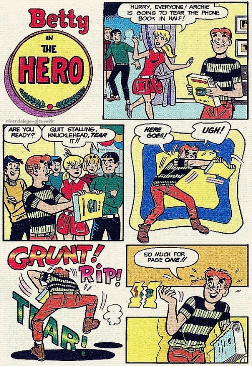 (Reprinted in Betty and Veronica Double Digest, Issue #123) Betty kicks ass, again