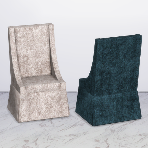 Hinterlands Dining Recolour Just a little recolour of Peacemakers Hinterlands skirted dining chair 