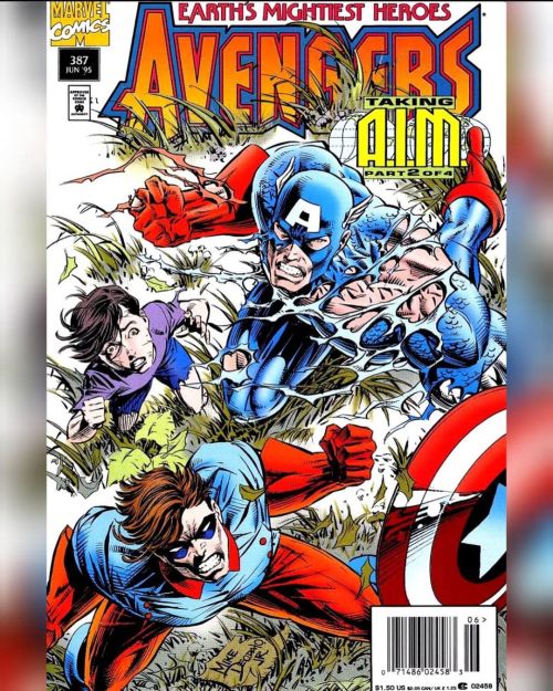 #Repost @marvelman901 with @repostsaveapp · · · Avengers 387 (1995) . Taking A.