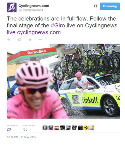 fuckyeahcycling:Giro d’Italia 2015