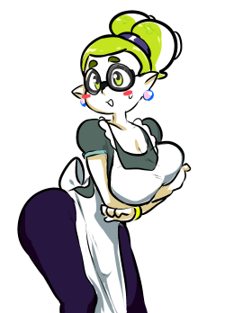 lucianite:  kirbyartstuff:  inkling mom,