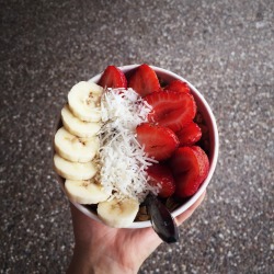 fruitmeup:  If I’m not holding an Açai Bowl, I either just had one or I’m looking for one now.