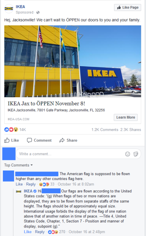 gunpowder-tea: meggory84: IKEA bringing the SÅLT that guys comment says so much about the amer