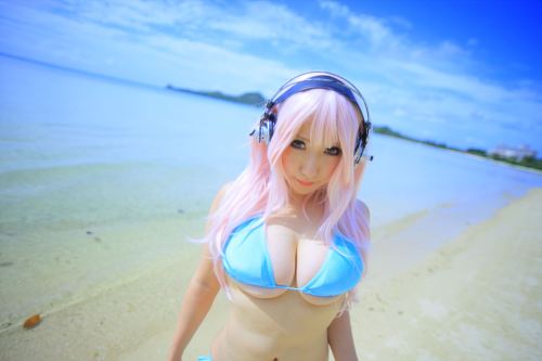 Super Sonico - Super Sonico [Bikini] (Saku) 1-1