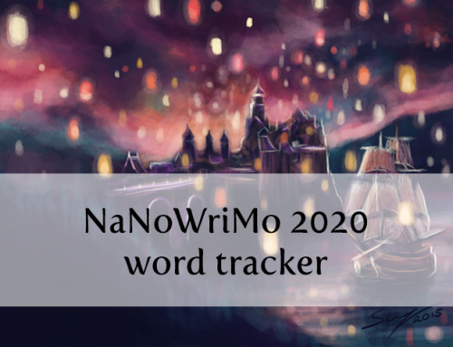 I’ve updated the NaNoWriMo word trackers for this year! As always, there are lots of different desig