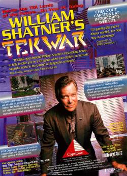 vgprintads:  &ldquo;William Shatner’s TekWar&rdquo; Computer Gaming World, October 1995 (#136) Scanned by CGW Museum  You&rsquo;ve all got to learn about TekWar someday.