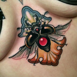 thievinggenius:  Tattoo done by Glendalebully.