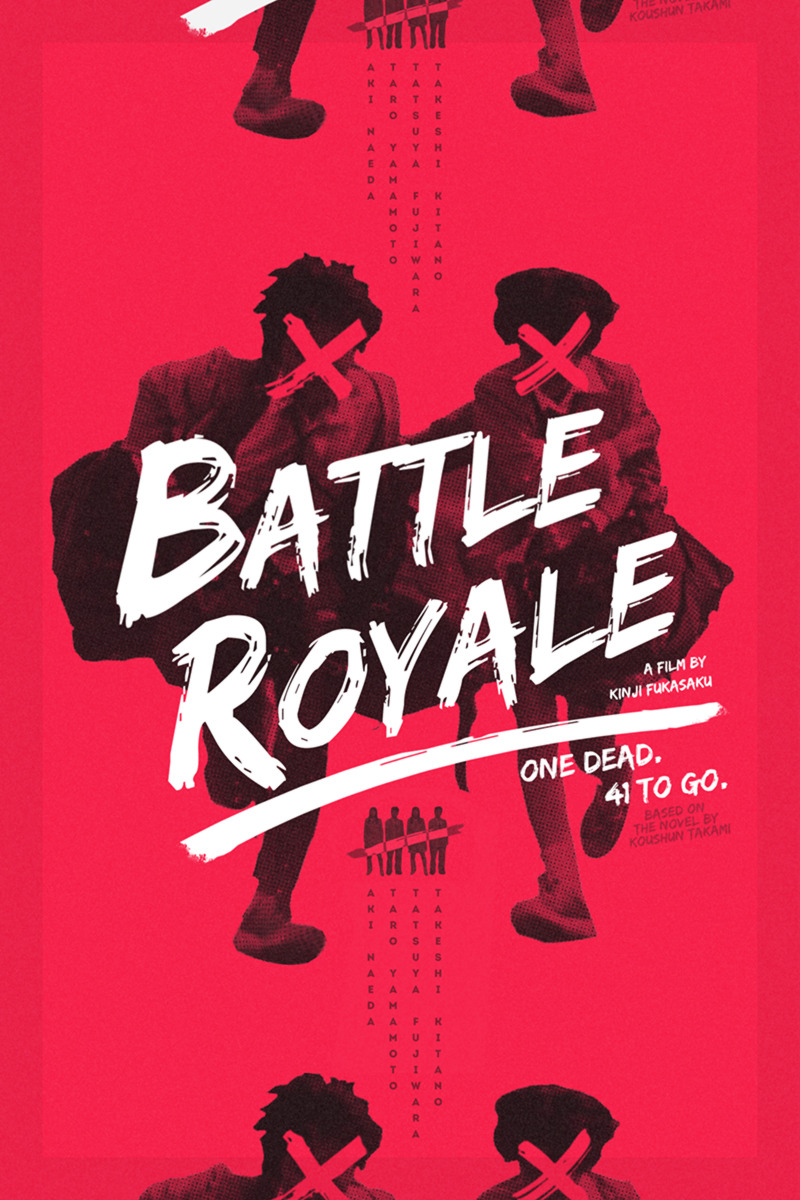 arresting-gear:  Art Contest of Battle Royale alternative posters. 