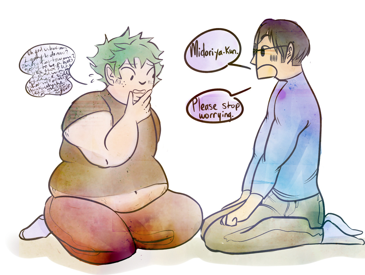 #chubby Deku On Tumblr