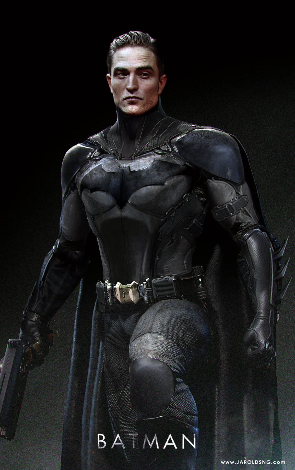BATMAN NOTES — Batman Concept Art Robert Pattinson in costume by...