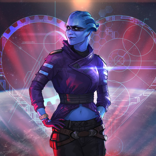 malelavellan - andromeda romance tiles from the mass effect...