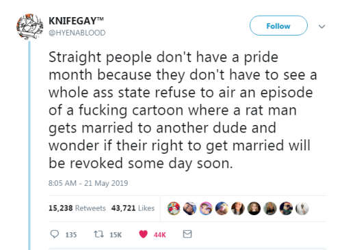 profeminist:profeminist:“Straight people don’t have a pride month because they don&rsquo