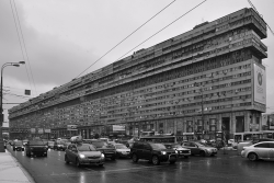 eastberliner:  russian brutalist block , moscow 2012 