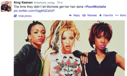 theuppitynegras:  YASSS MICHELLE!